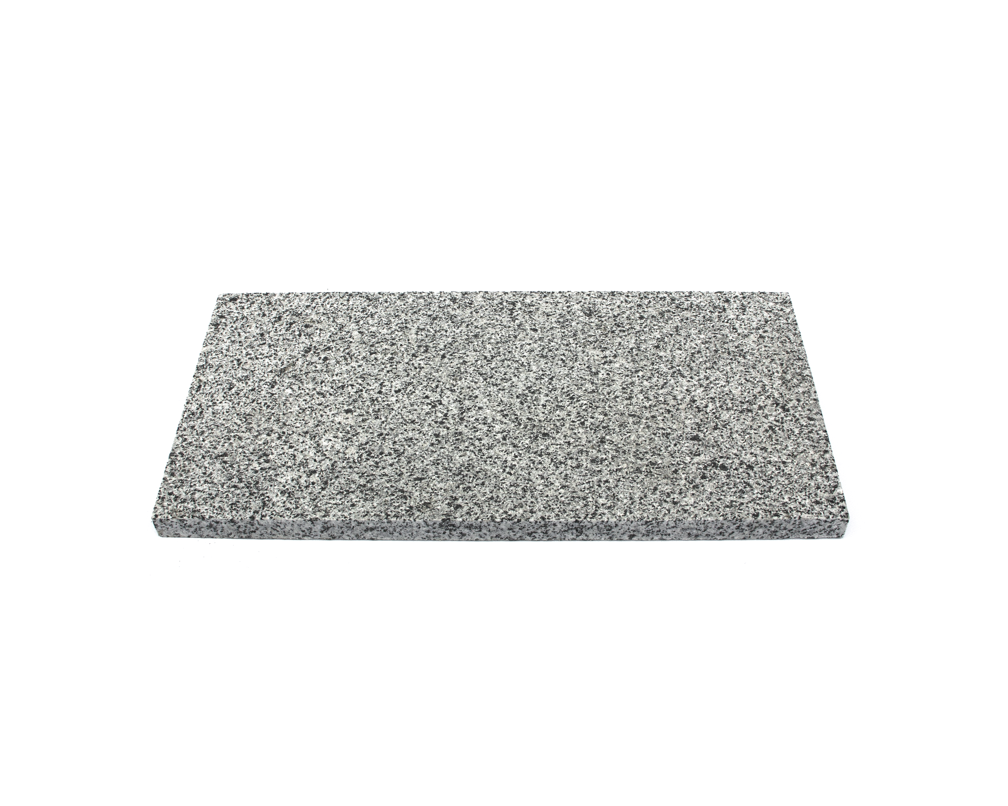 Stopnica granitowa płomieniowana jasnoszara UA GREY