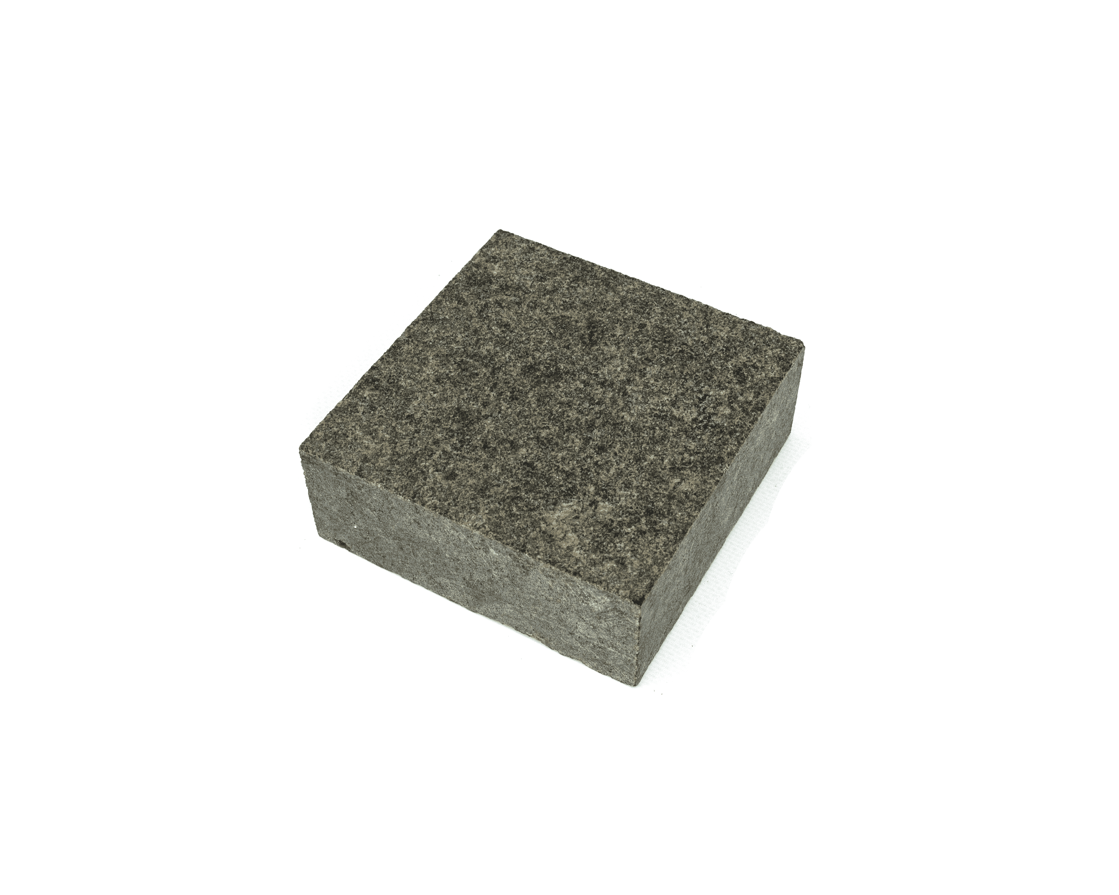 Kostka granitowa cięta płomieniowana ciemnoszara Gabro 10х10х5 cm