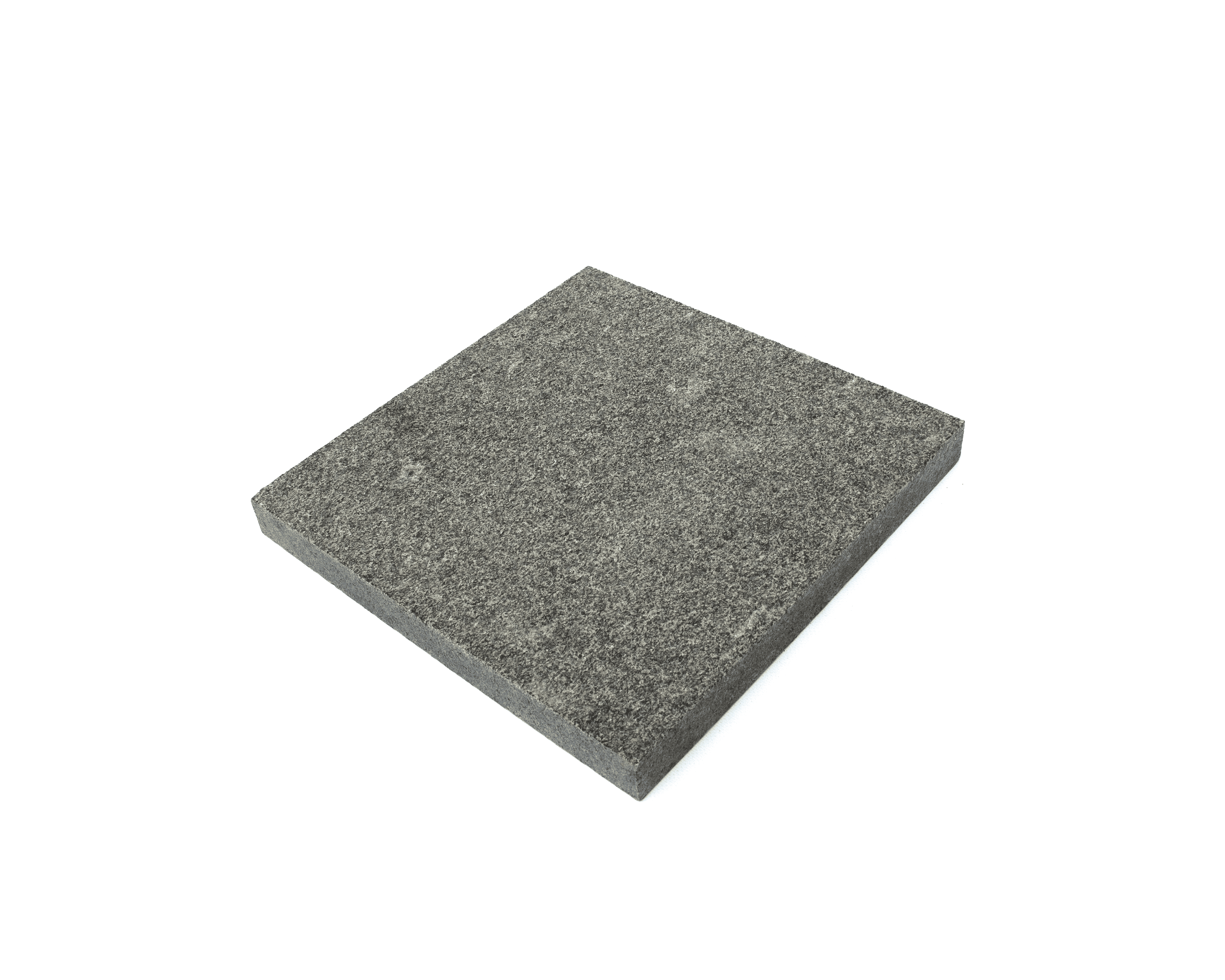 Płyta granitowa płomieniowana ciemnoszara Gabro 30х30х5 cm