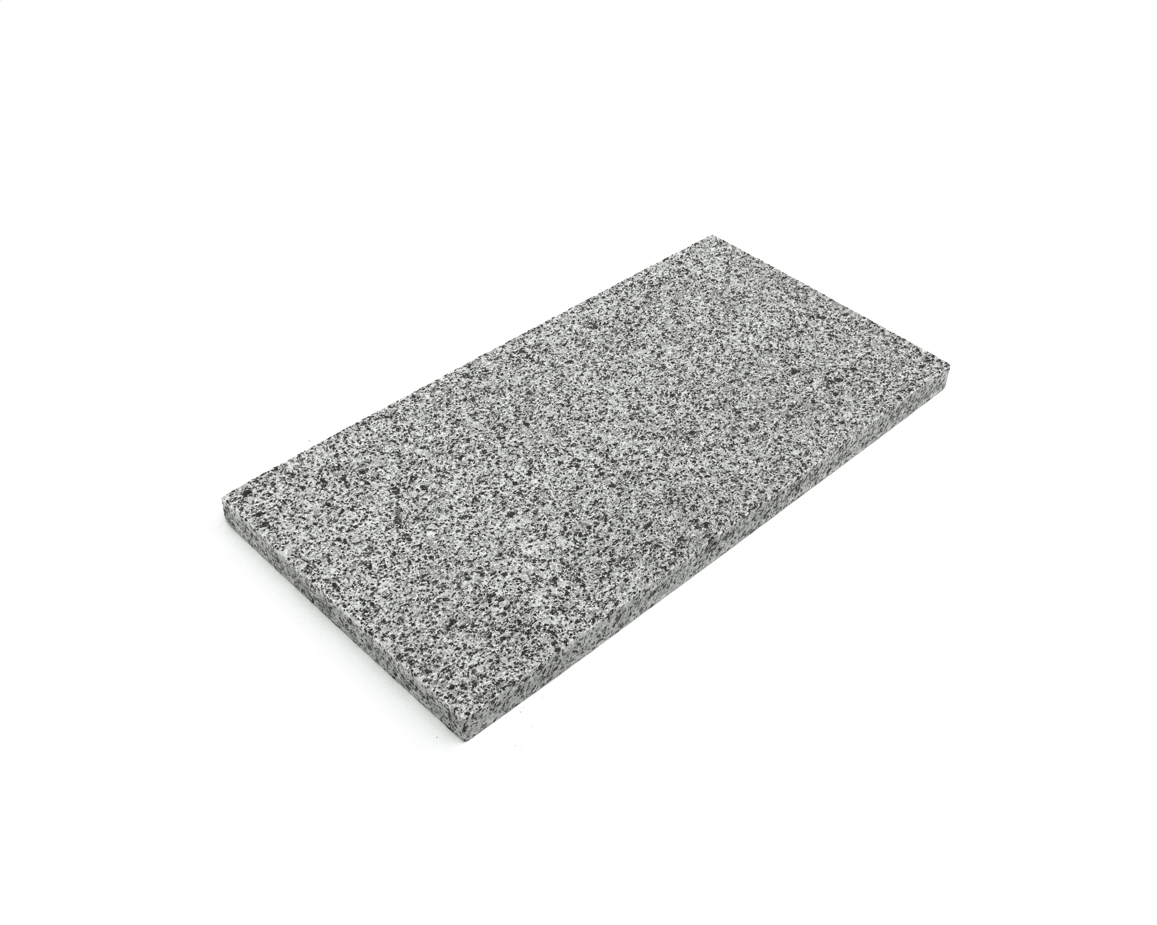 Płyta granitowa chodnikowa płomieniowana jasnoszara Gray UA