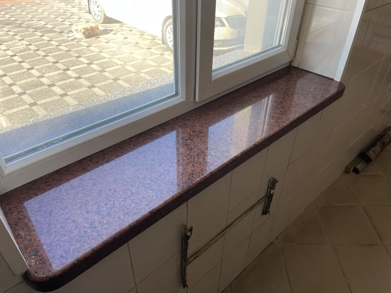 Parapet granitowy polerowany czerwony Maple Red - dodatkowe zdjęcie